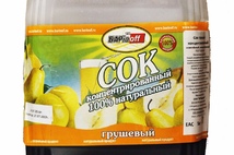 Концентрированный сок «Груша» канистра 5 кг